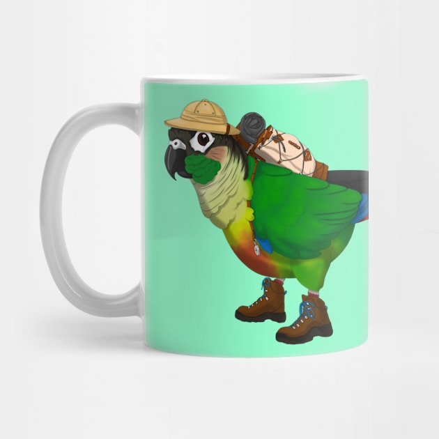 Adventure Conure by ChaneyAtelier